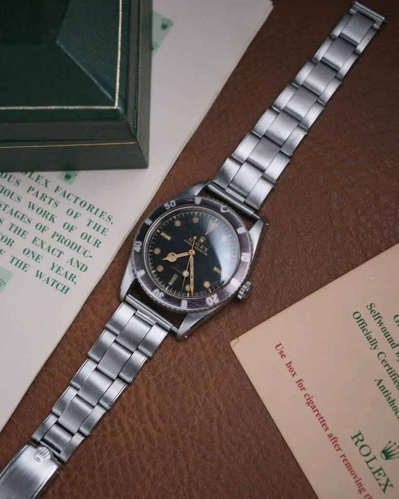Vendere un Rolex usato 4 Un super raro Rolex Submariner 6536 (uno dei primi Submariner prodotti)