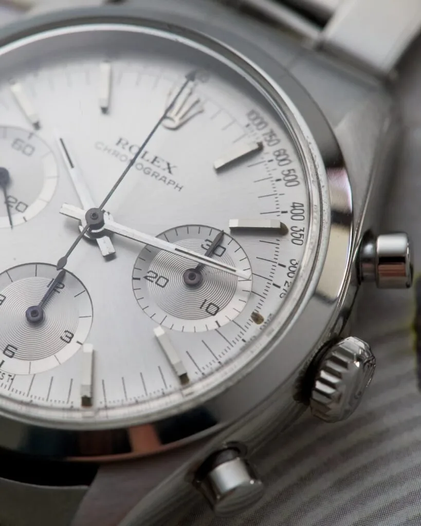 Quadrante Rolex: la guida completa 4 Quadrante Pre-Daytona 1964 (Cronograph 6238)