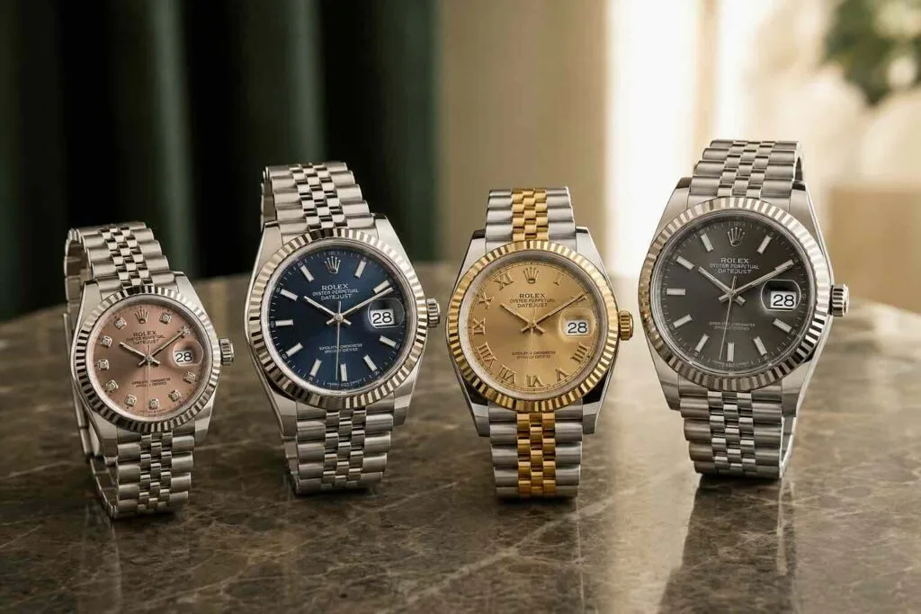 Rolex Datejust: storia, modelli, taglie e come scegliere (Guida 2026) 4 Rolex Datejust